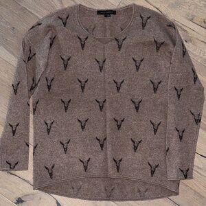 Skull Cashmere Sweater Medium